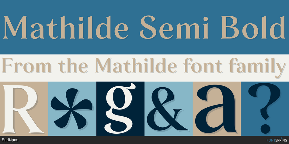 Mathilde Semi Bold Font