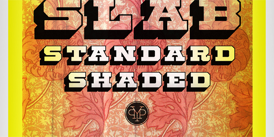 Displaying the beauty and characteristics of the Standard Shaded font family.