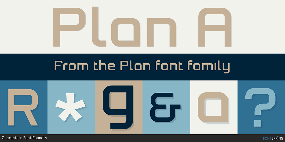 Plan A Font