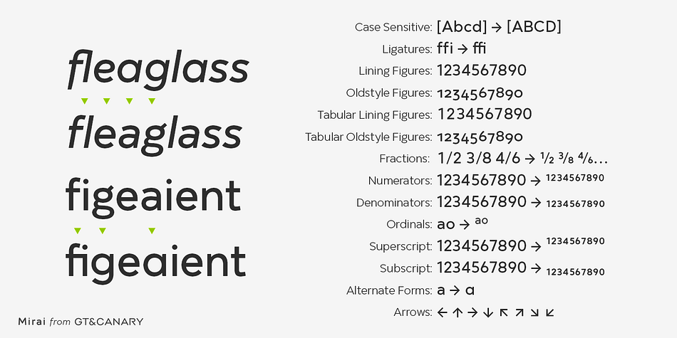 Each weight has been specifically designed to contrast with other weights offering countless possibilities for use in web, print, package and sign design.