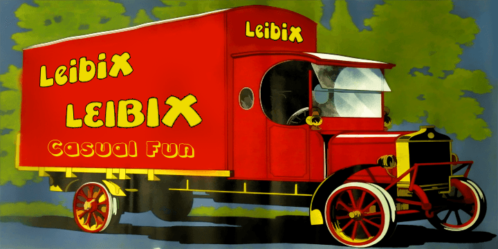 Leibix, inspired by a jolly trademark of the past, is a fun family of five typefaces which transcends different eras of the past.