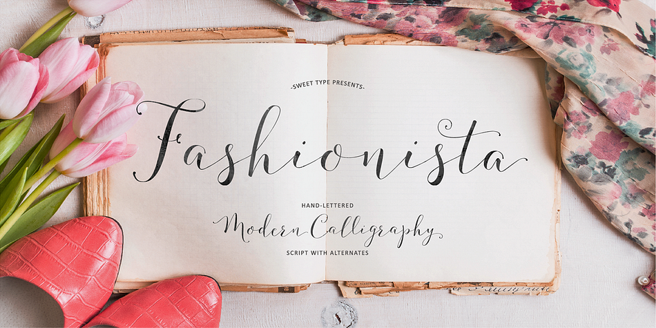 A contemporary and clean hand-lettered calligraphy style script.