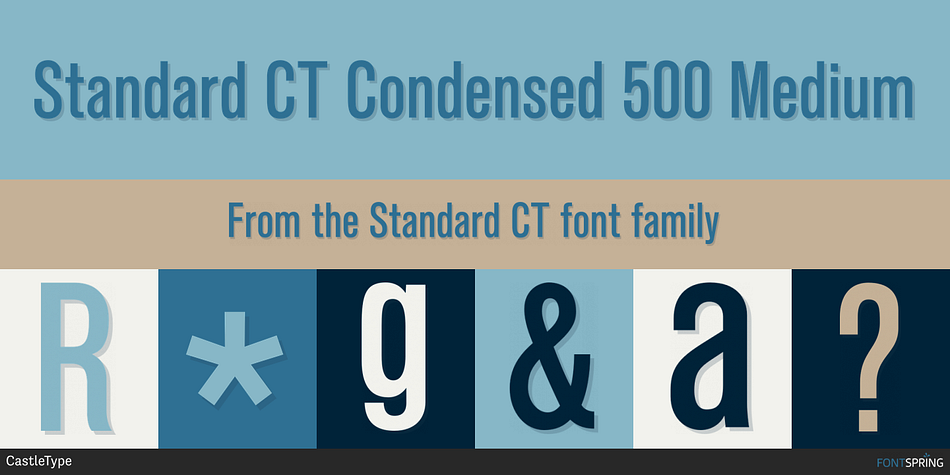 Standard CT Condensed 500 Medium