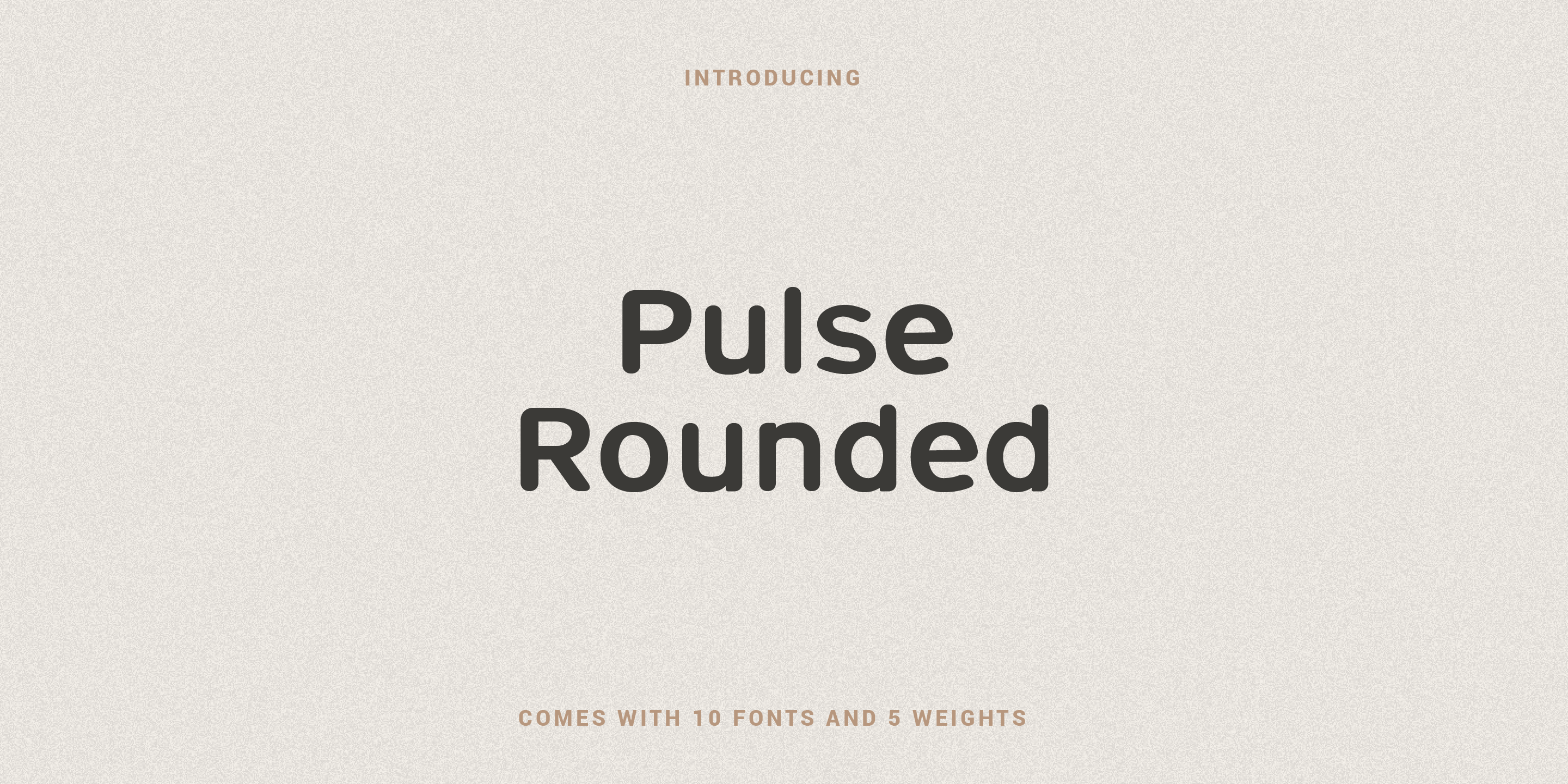 Pulse Rounded Extra Bold Font
