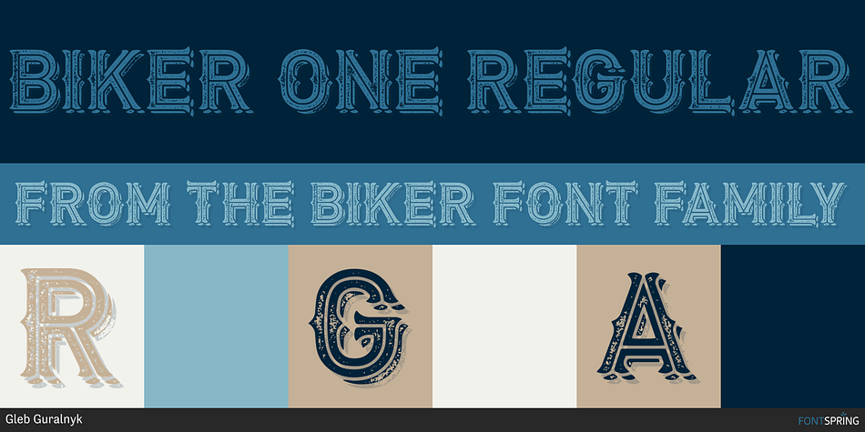 Biker One Regular Font