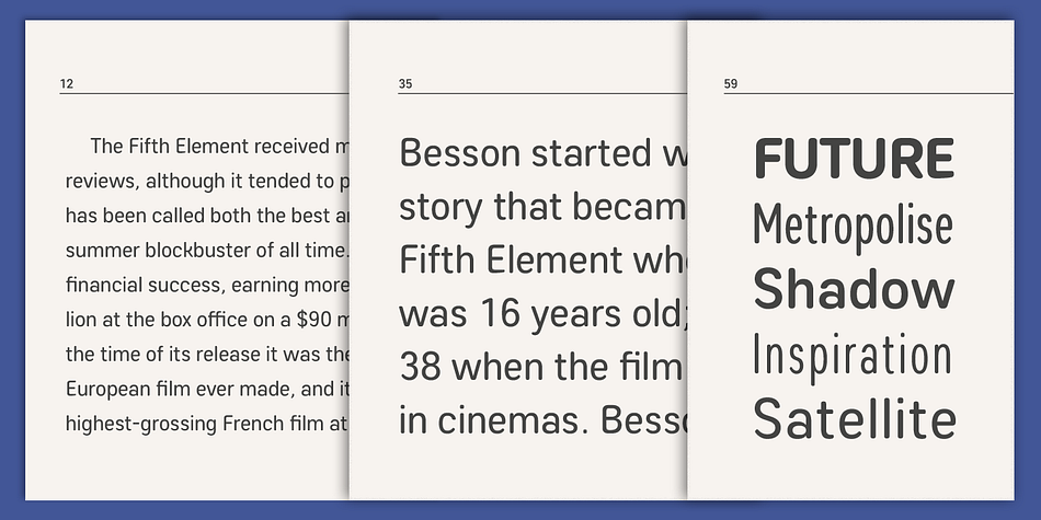 Coben Family consists of 2 widths (Condensed, Normal), 4 weights (Light, Regular, Medium, Bold), and Italics for each format.