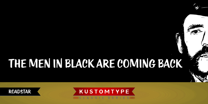 Roadstar is a script designed in the style of the classic American advertising font from the 1940’s-1950’s.