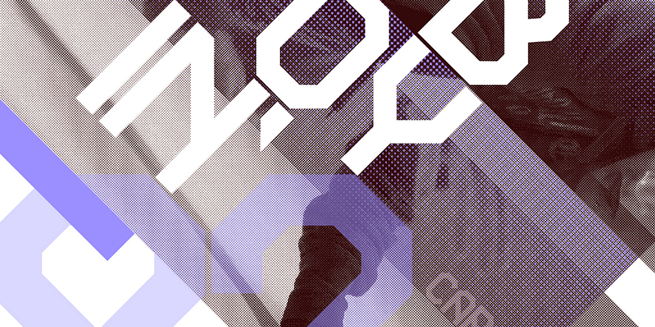Carga includes 266 glyphs and features two interchangeable character styles switched via shift.