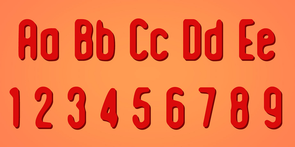 The ‘Bordello’ family is coordinated into letterforms, metrics, and weights to work better together.