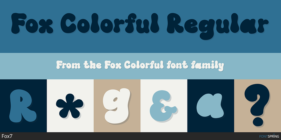 Fox Colorful Regular Font