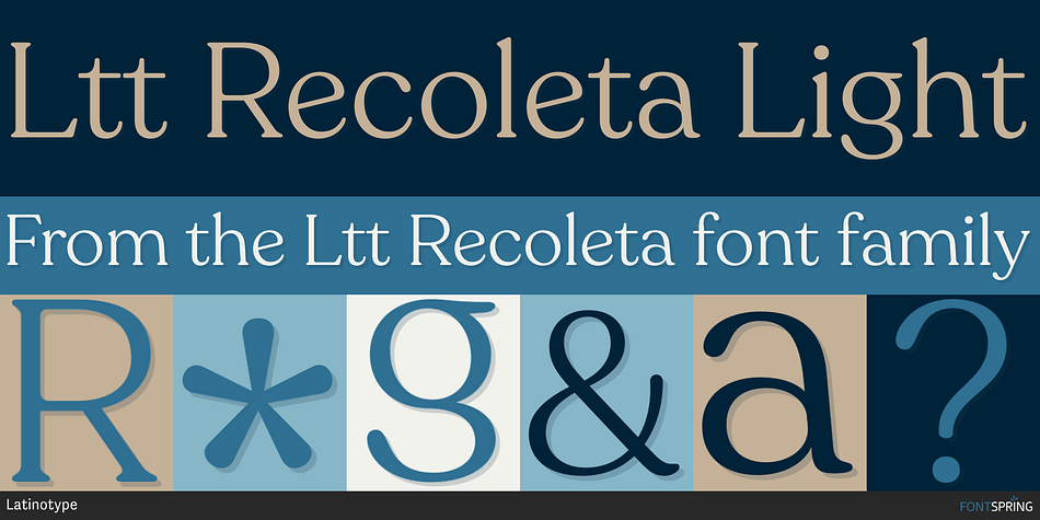 Ltt Recoleta Light Font