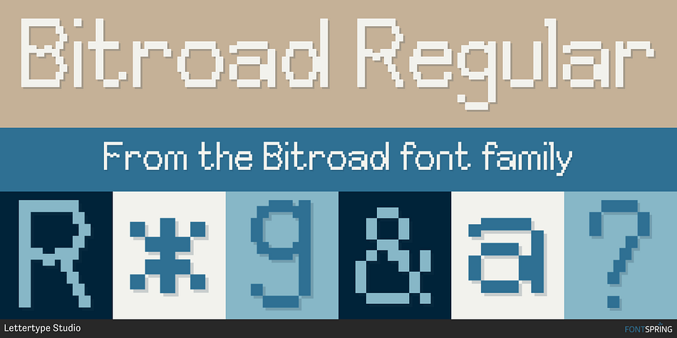 Bitroad Regular Font