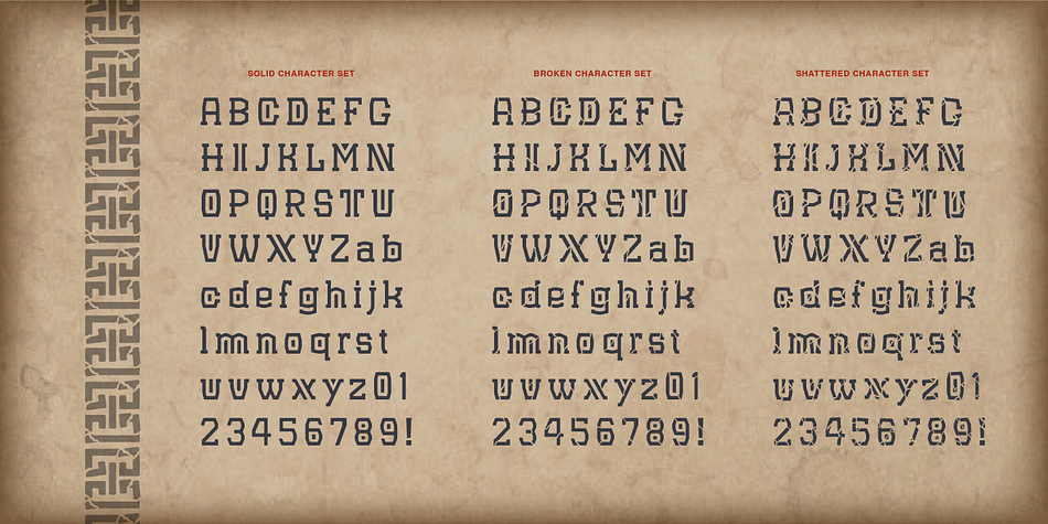 Ruins Font