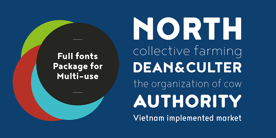 Noyh is suitable for headlines and body text alike, or it is also suited to be included as a part of your graphic design.