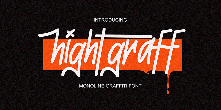 Hightgraff font family by Cikareotype Studio