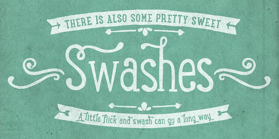 LunchBox Slab font family sample image.