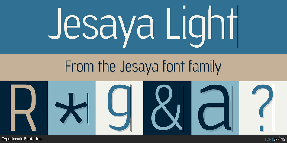 Jesaya Light Font