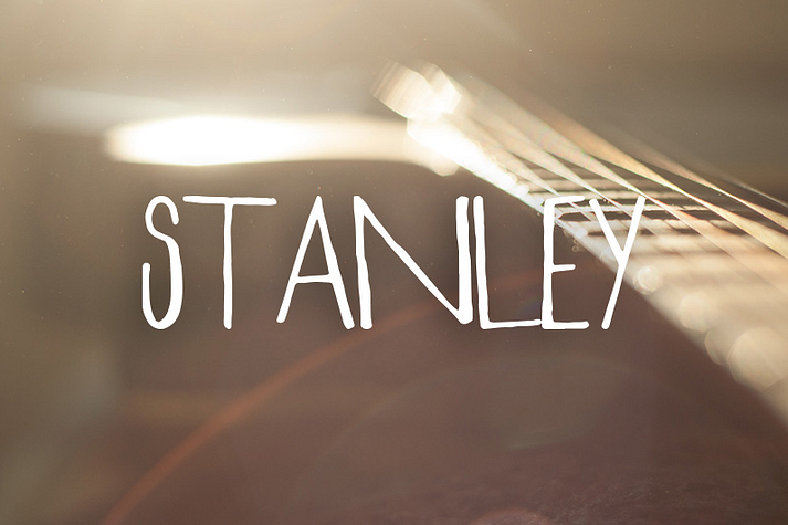Displaying the beauty and characteristics of the Stanley font family.