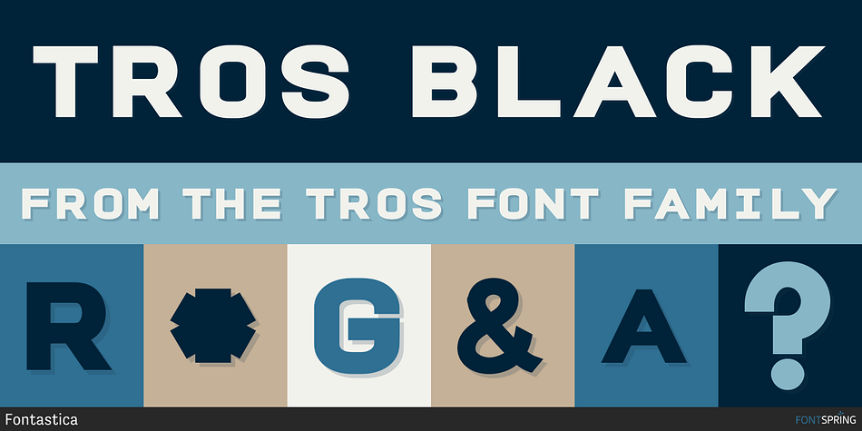 TROS Black Font