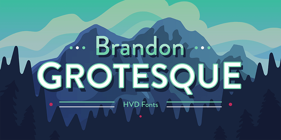 Brandon Grotesque Font