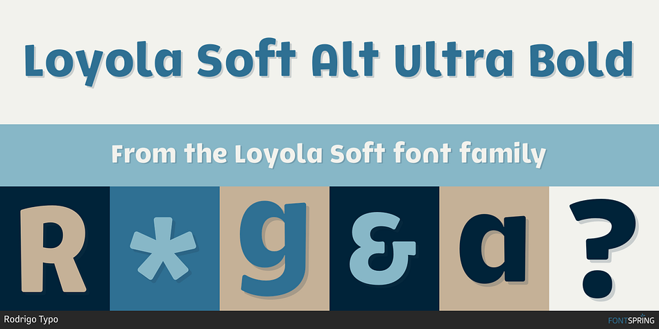 Loyola Soft Alt Ultra Bold Font