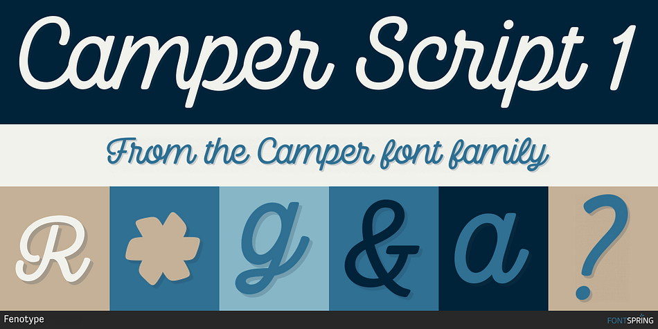 Camper Script 1 Font