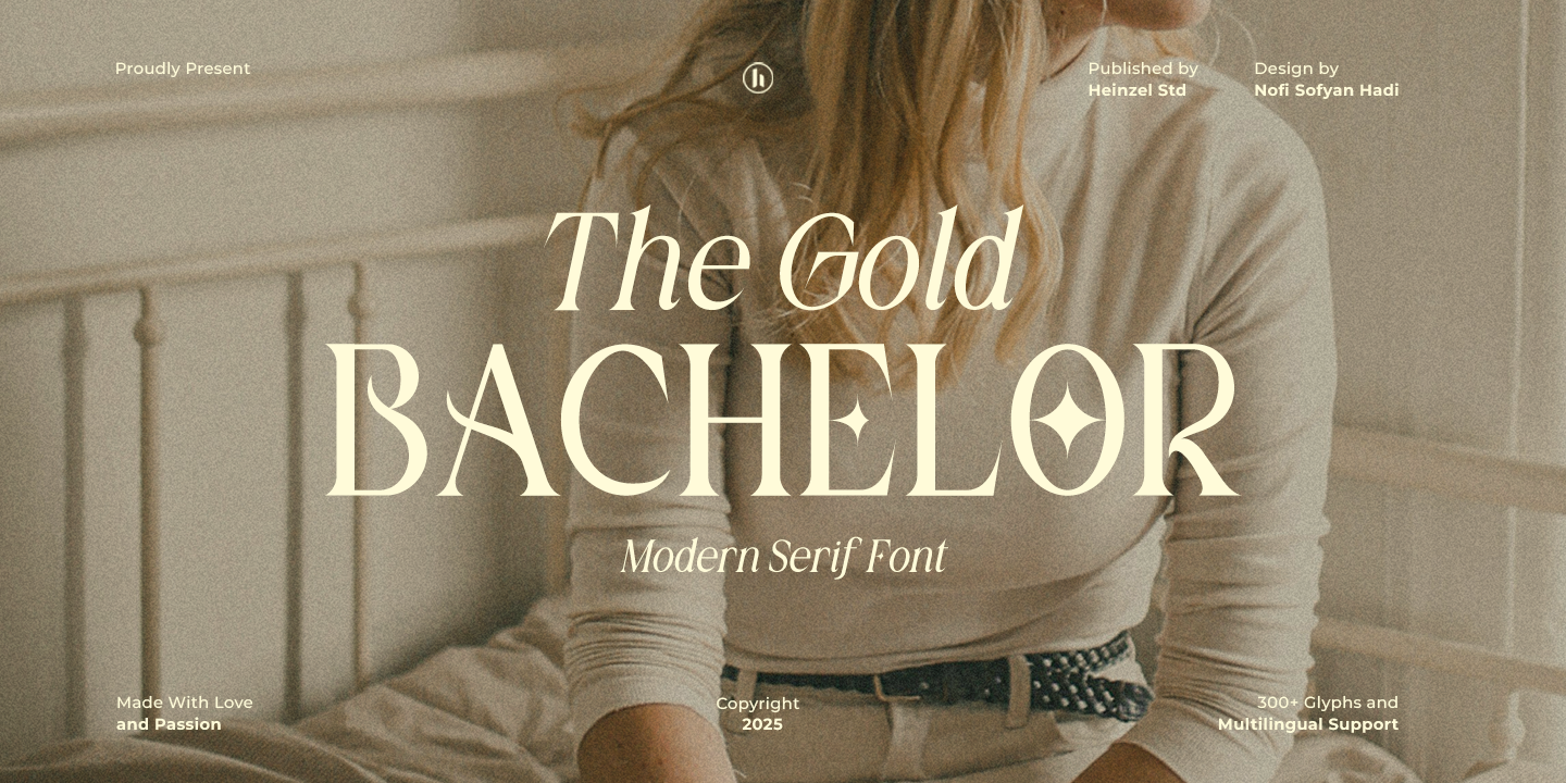 The Gold Bachelor Font