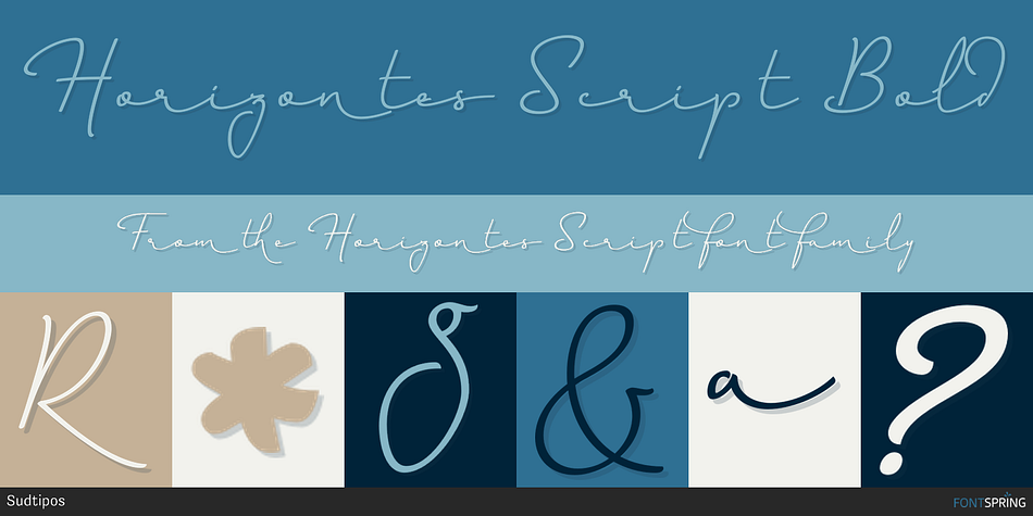 Horizontes Script Bold Font