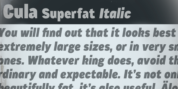 It’s not only beautifully fat, it’s also useful.
