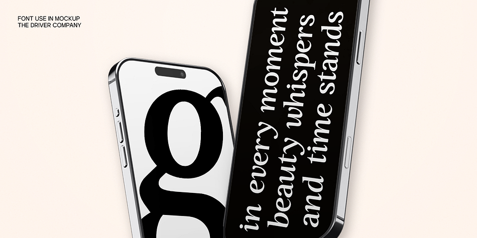 GC Driver Company Font