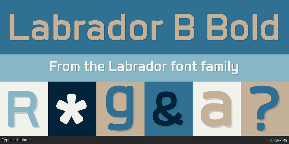 Labrador B Bold Font