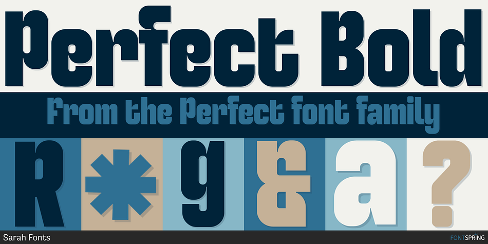 Perfect Bold Font