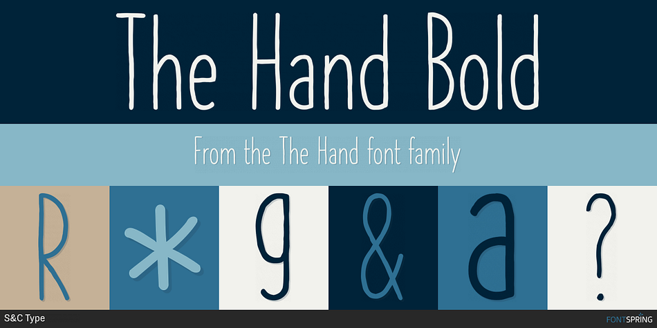 Hand Basic Font