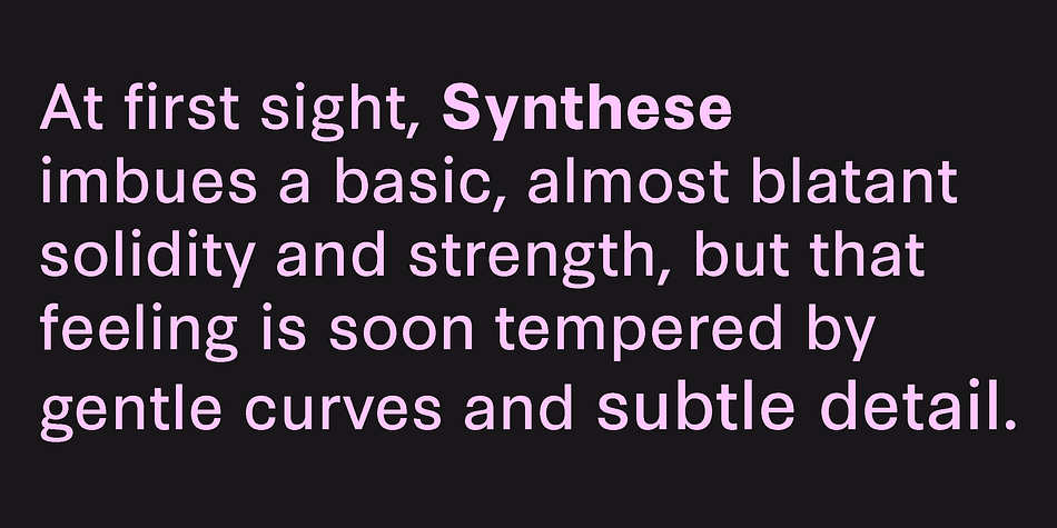 This rational and rigorous approach to its shaping produces a neutral yet welcoming voice.