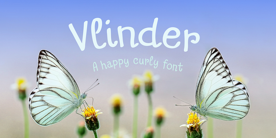 Vlinder means butterfly in Dutch.