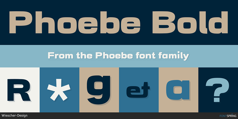 Phoebe Bold Font