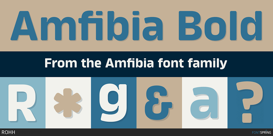 Amfibia Bold Font