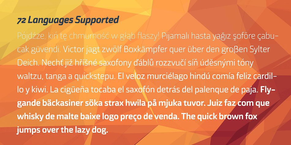 Emphasizing the favorited Torcao font family.