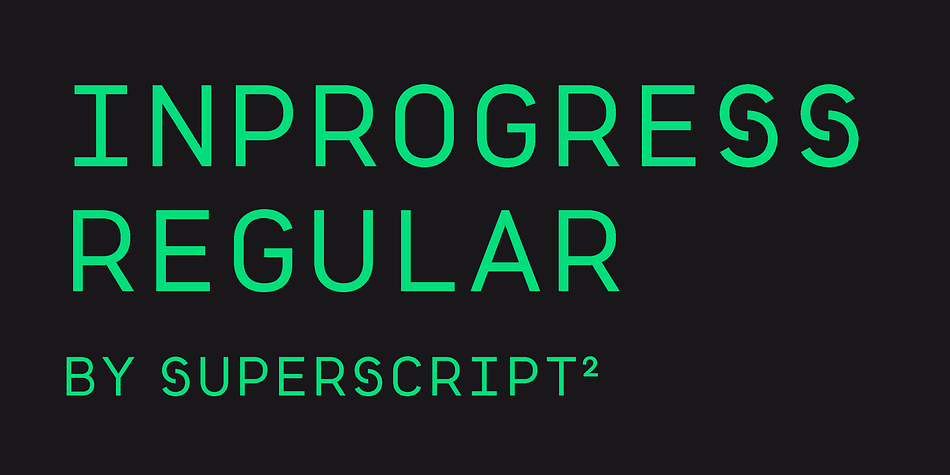 A set of letters separated by vertical strokes is included, as well as a selection of double-spaced ligatures — further invitation to engage in well-tempered typographical shenanigans.