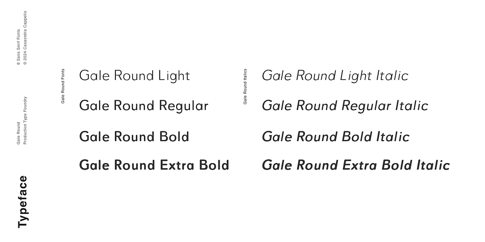 Gale Round Font
