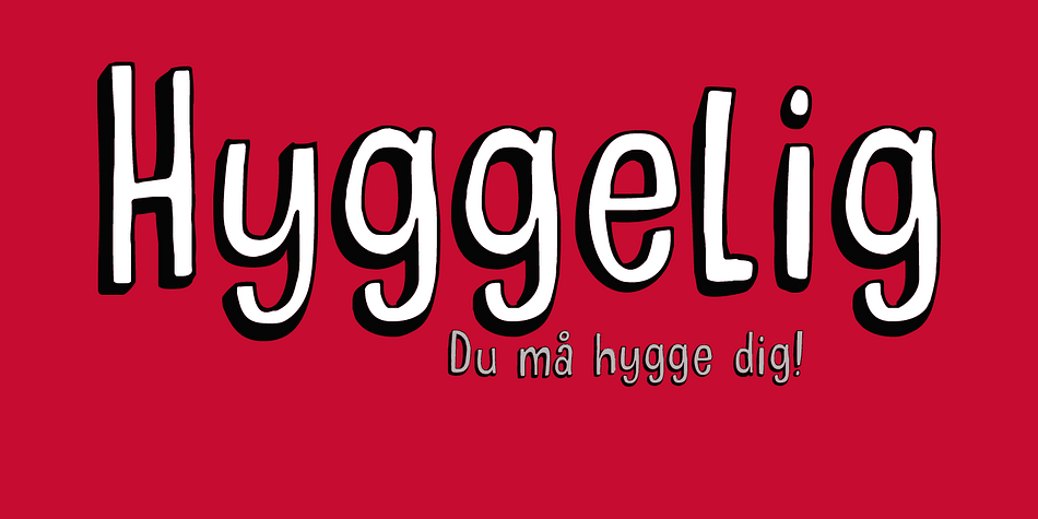 After watching a bunch of Danish series like Dicte, Bron and The Killing, I figured it would be nice to give my newest font a Danish name.