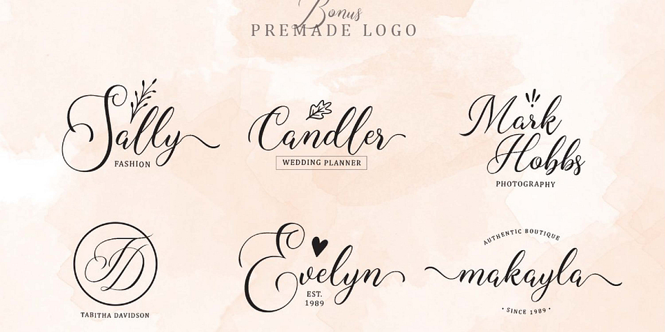 Roseville Script Font