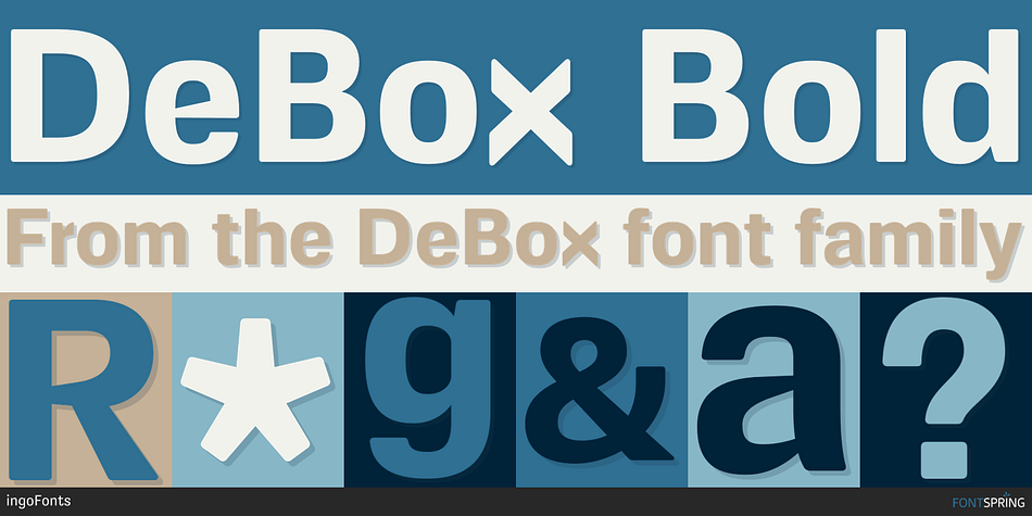 DeBox Bold Font