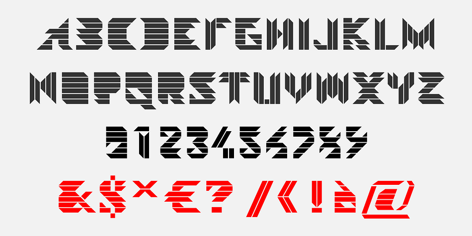 VISOKO is available in two styles : regular and italic and only in uppercase.