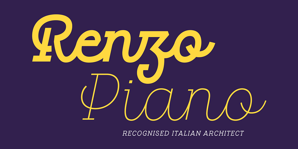 In order to make the system more complete, I included an italic version, which represents a transition between both main styles.