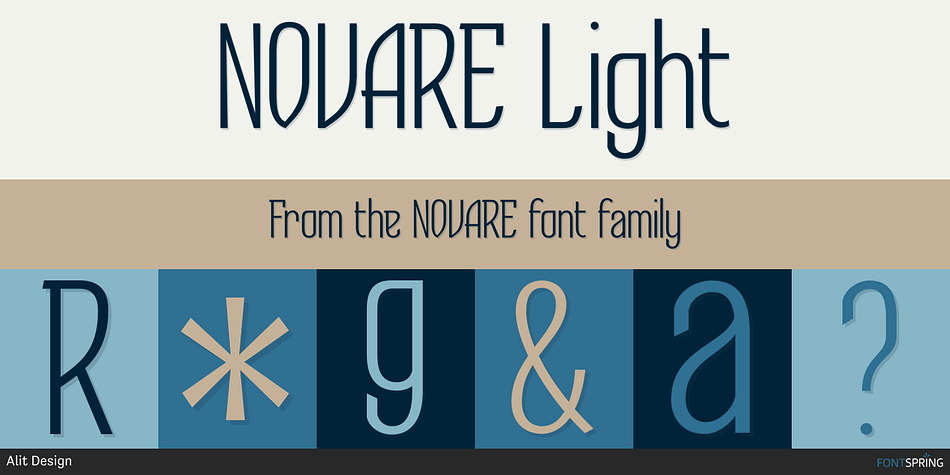 NOVARE Light Font