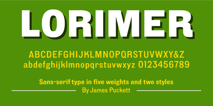 Lorimer font family, a  family by Dunwich Type Founders.