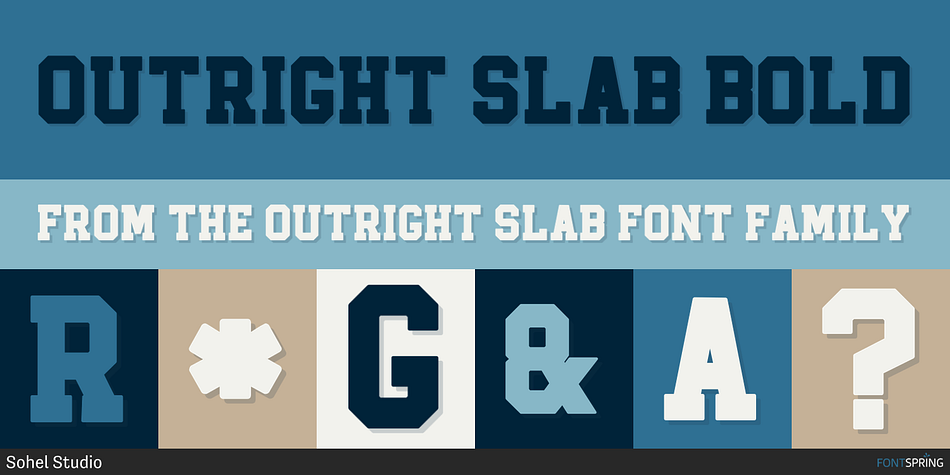 Outright Slab Bold Font