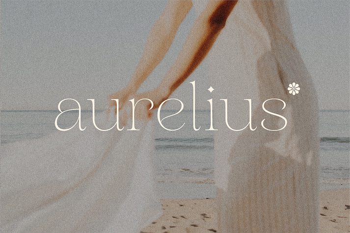 Aurelius is a refined and chic serif with delicate curves and subtle contemporary elegance.