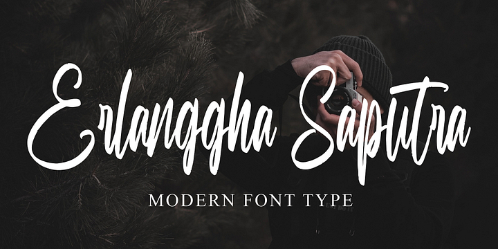 Erlanggha Saputra font family by Ayska